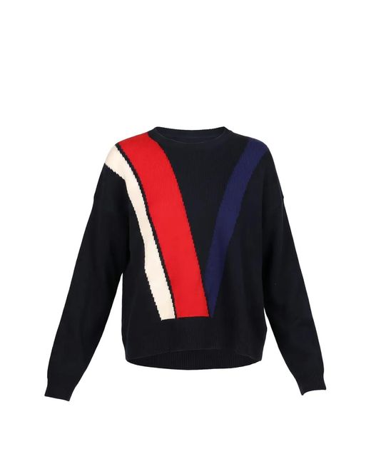 Valentino Garavani White Striped Sweater for men