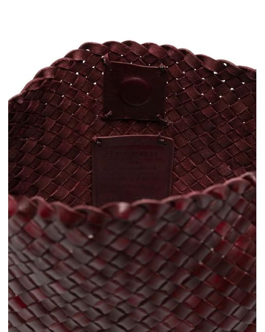 Borsa Tote di Dragon Diffusion in Purple