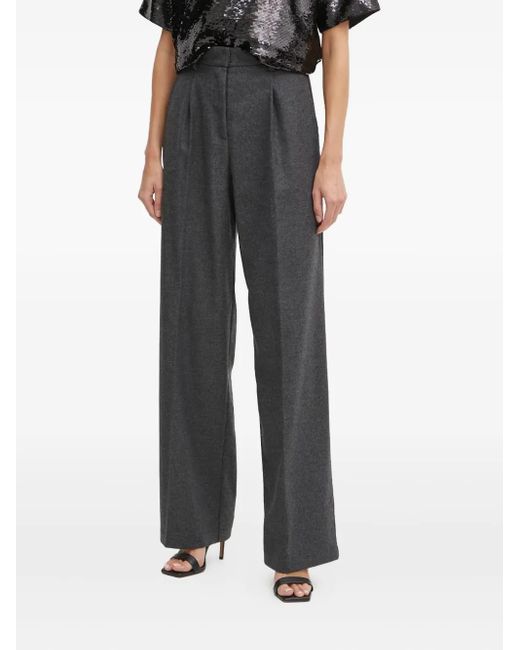 Forte_forte Black Pleated Trousers