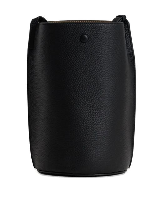 Yu Mei Black Phoebe Adjustable Strap Bucket