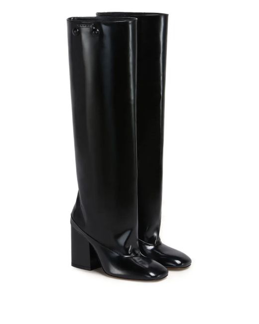 Marni Black Trunkaroo Knee-High Boots