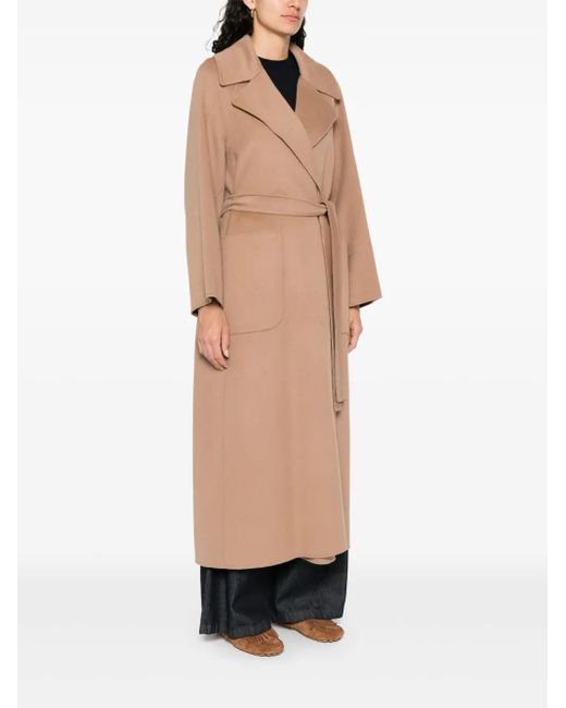 Max Mara Natural Virgin-wool Coat