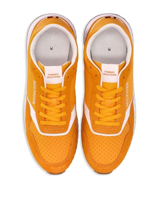 Tommy Hilfiger Orange Runner Evo Colorama Sneakers for men