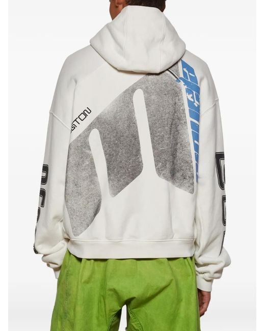 RRR123 Gray Paraclete Graphic Sweatshirt for men