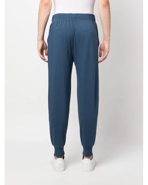 Polo Ralph Lauren Blue Logo-Print Pajama Trousers for men