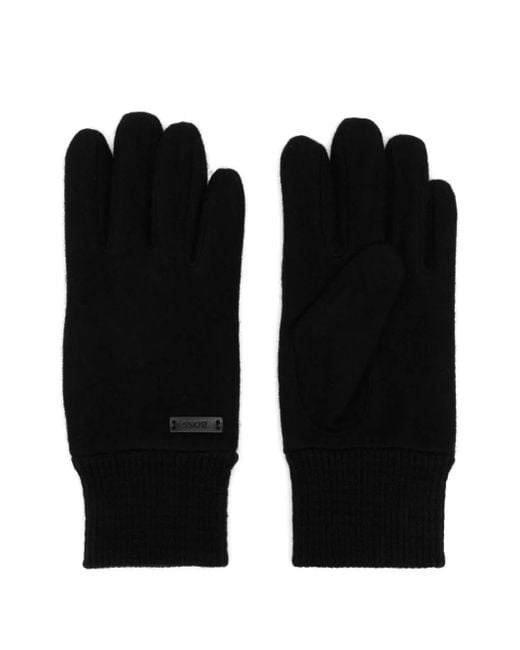 Boss Kalsper Handschoenen in het Black voor heren