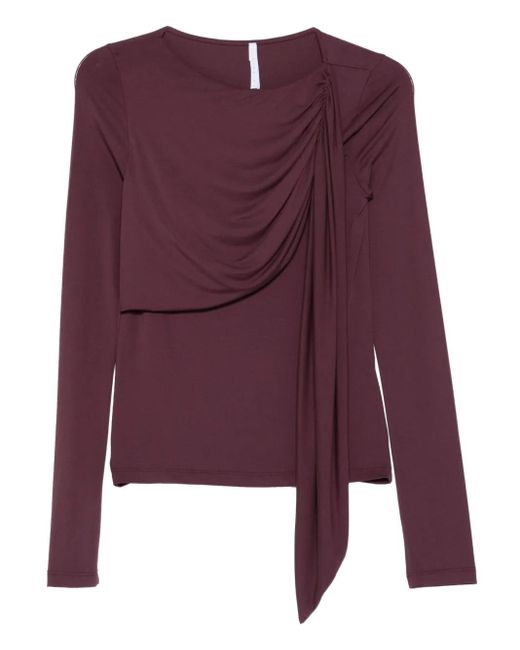 Imperial ロングスリーブ トップ Purple