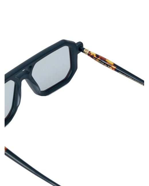 Kuboraum Black Rectangle-Frame Sunglasses