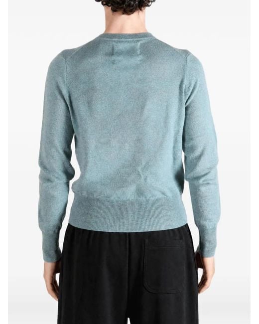 Extreme Cashmere Blue N°300 Little 2 Button-Up Cardigan