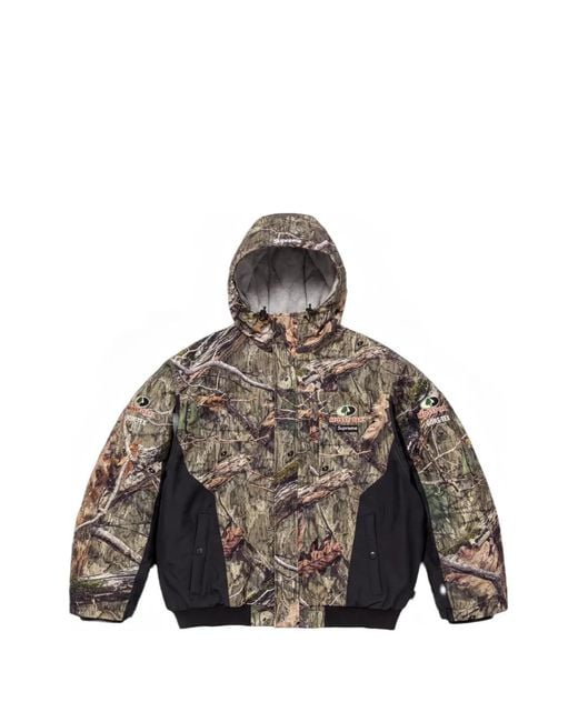 Supreme Gray Gore-Tex Mossy Oak Jacket for men