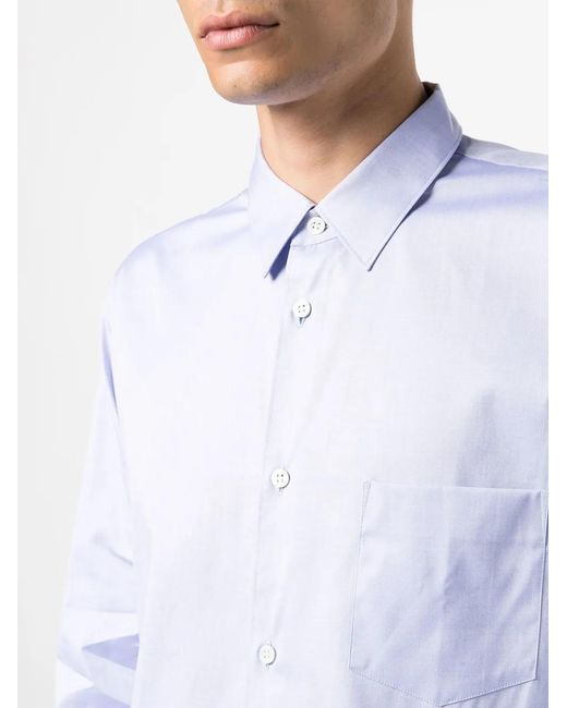 Comme des Garçons Blue Shape 2 Oxford Shirt for men