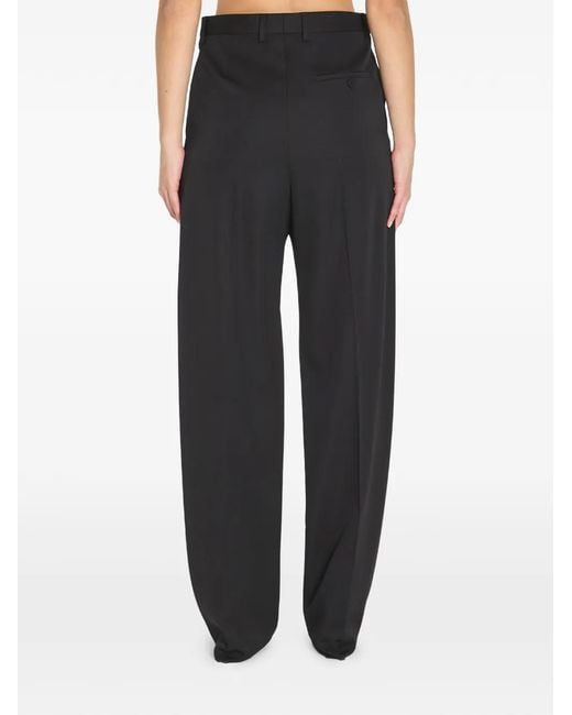 Balenciaga Black Pleated Trousers