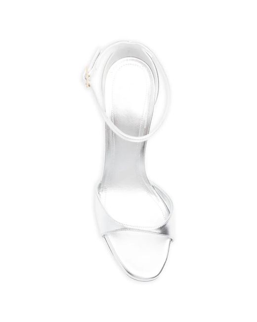 Sandali Con Cinturino Alla Caviglia di ALEVI in White