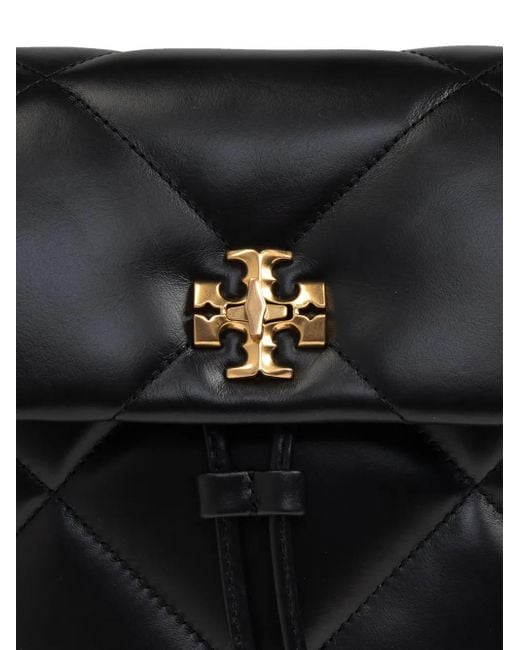Tory Burch Black Backpack 'Kira Diamond Small'