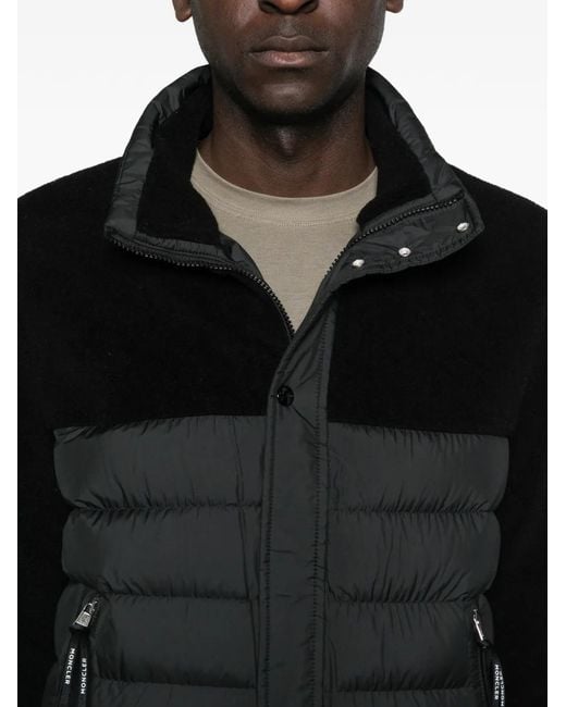 Moncler Black Mistral Teddy Fleece Jacket for men
