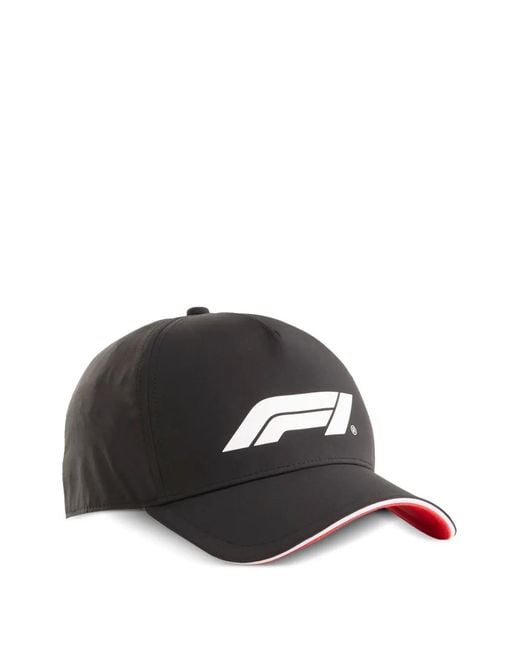 PUMA Black X F1 Motorsport Logo Baseball Cap for men