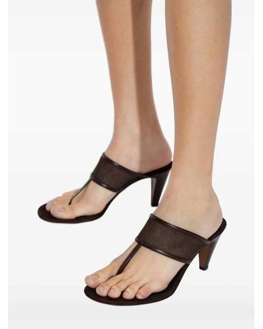 Neous White Vena Open-Toe Sandals