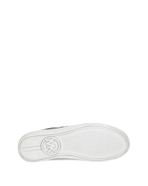 MICHAEL Michael Kors Black Leather Sneakers