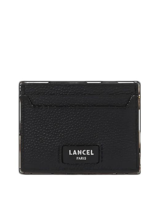 Lancel Black Ninon Leather Card Holder