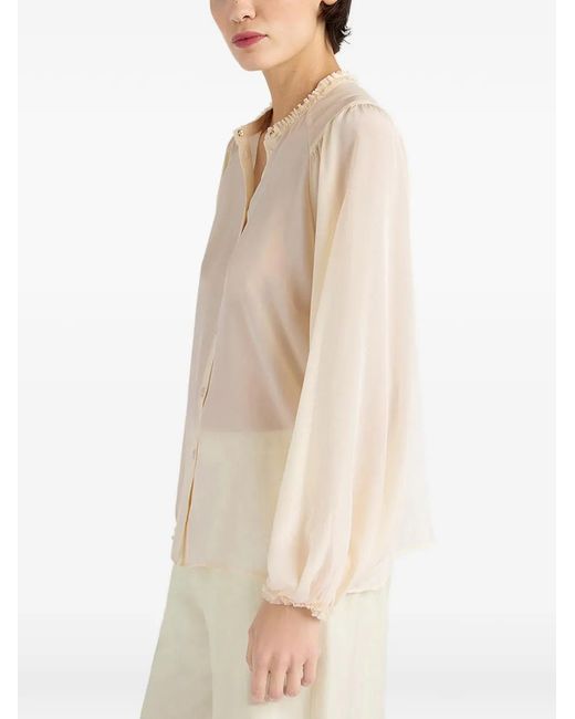 Momoní Natural Huna Silk Crêpe De Chine Blouse