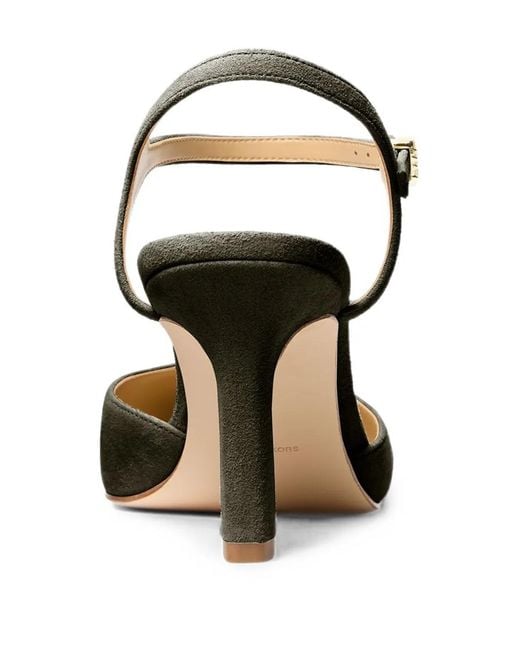 Michael Kors Metallic Amara Pointed-Toe Pumps