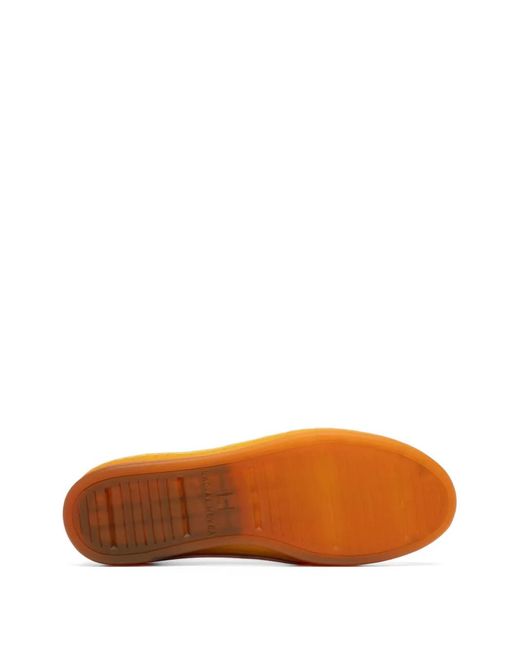 Officine Creative Brown Militia 002 Lace-Up Sneakers