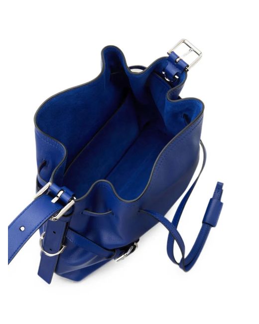 Givenchy Blue Small Bucket Bag For