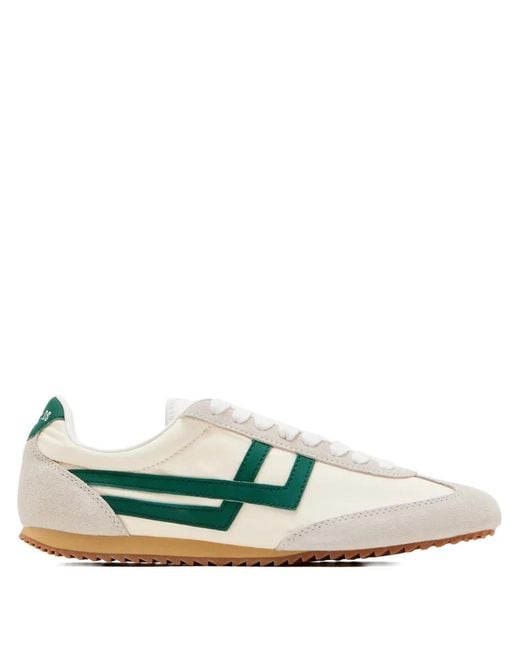 Pro Keds Green Racer 77 Striped Sneakers