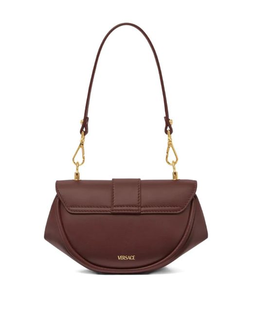 Borsa A Spalla Virtus Piccola di Versace in Brown