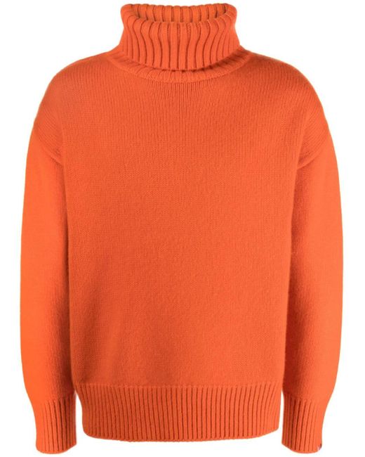 Maglione Oversize Xtra di Extreme Cashmere in Orange