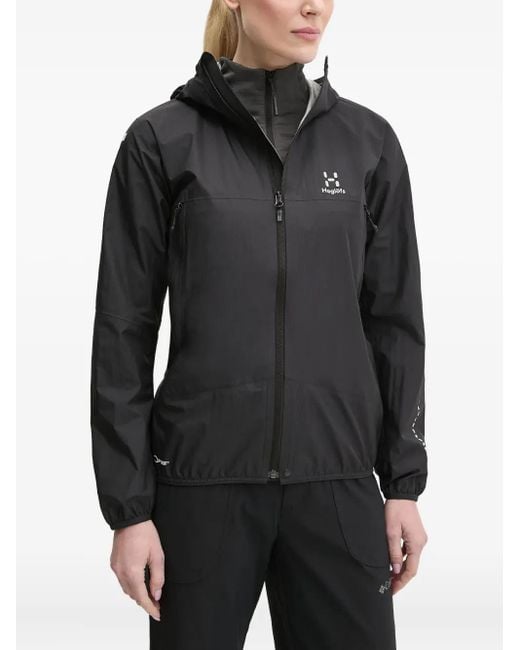 Haglöfs Black L.I.M Hooded Jacket
