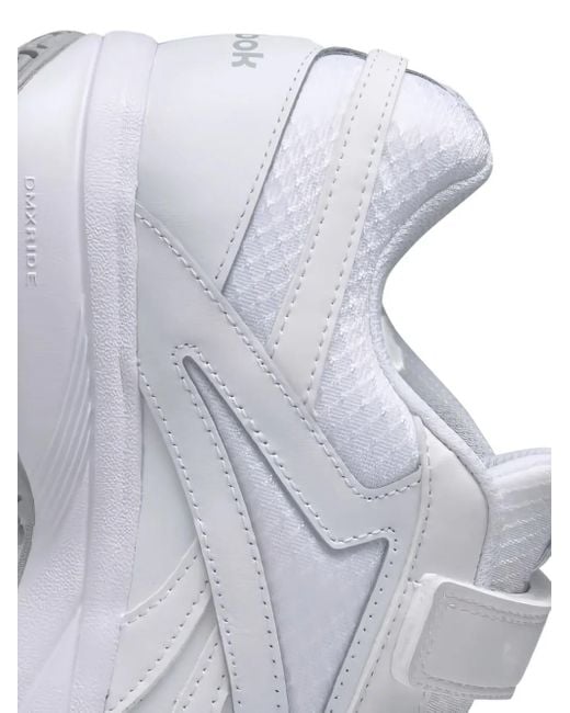 Reebok White Work N Cushion 4.0 Sneakers mit Doppelriemen