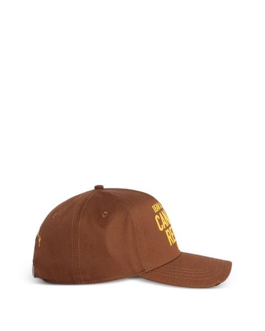 DSquared² Brown Rebels Baseball Cap for men