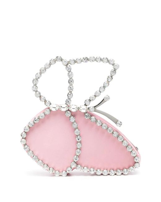 Clutch Butterfly di L'ALINGI in Pink