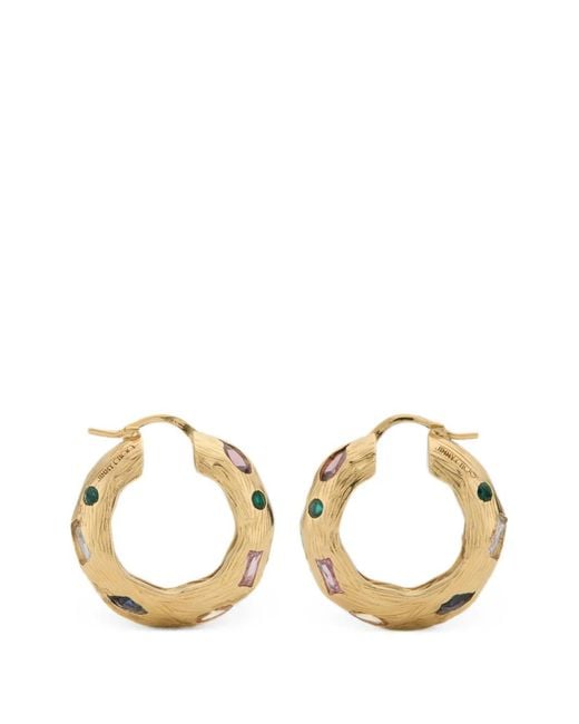 Jimmy Choo Metallic Stones Earrings