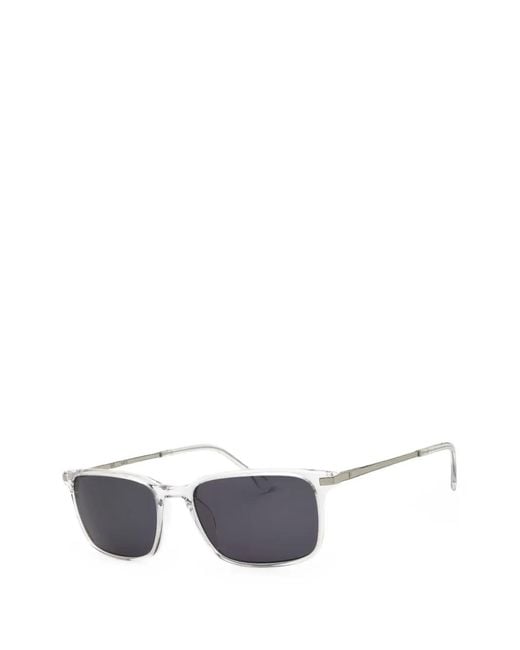 Gap White Rectangle-Frame Sunglasses