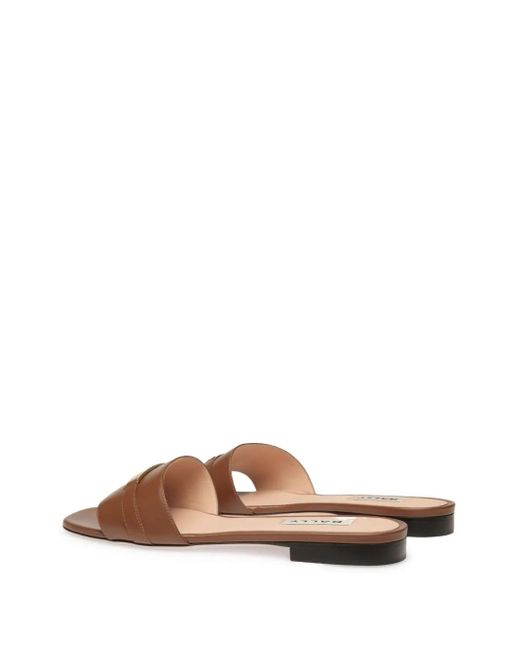 Bally Brown Deco Sandals