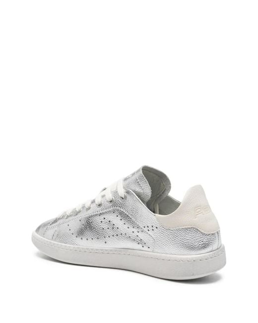 Ash White Super Perforated Sneakers