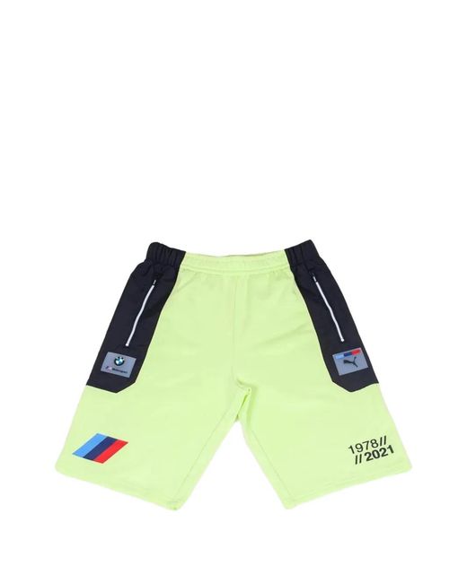 PUMA Green X Bmw Motorsport Shorts for men