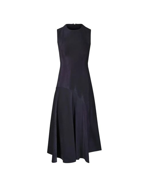 Akris Punto Blue Sleeveless Midi Dress