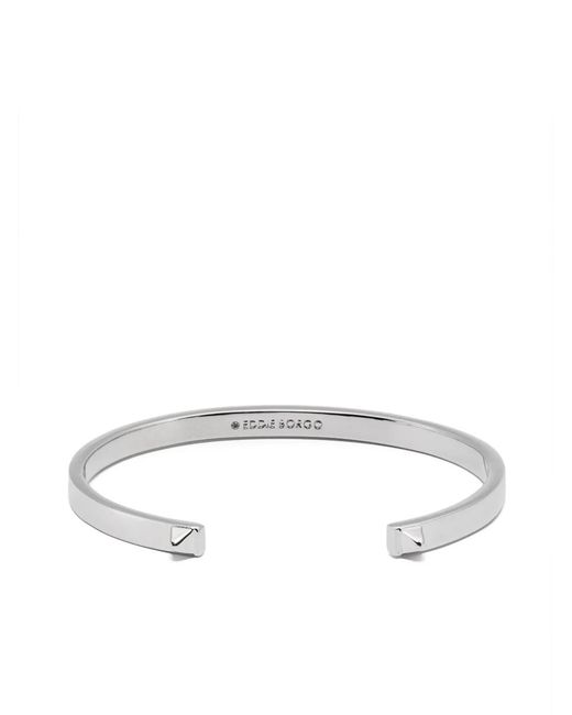 Eddie Borgo White Open Pyramid Bracelet