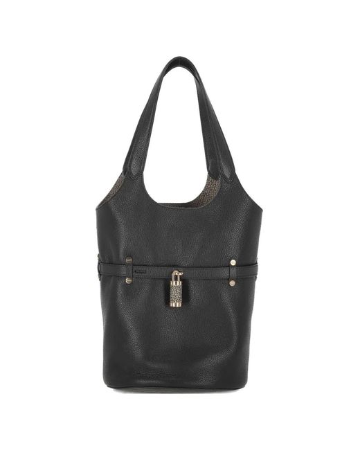 Borsa A Spalla Premiere Piccola di Borbonese in Black