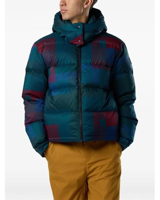 Rossignol Blue Abel Down Hoodie Jacket for men