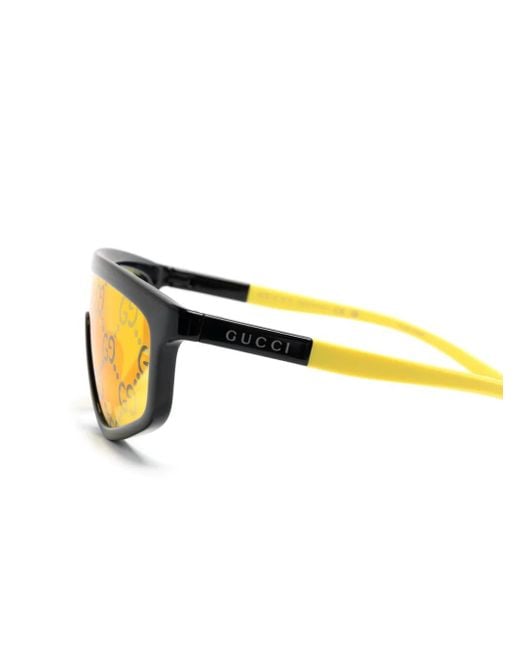 Gucci Yellow Eyewear