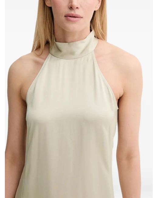 Samsøe & Samsøe Natural Harterneck Midi Dress