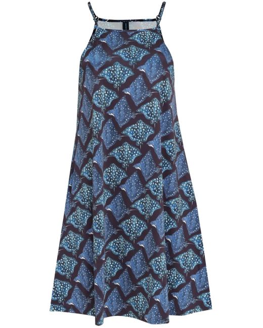 Vestido corto Isis Lygia & Nanny de color Blue