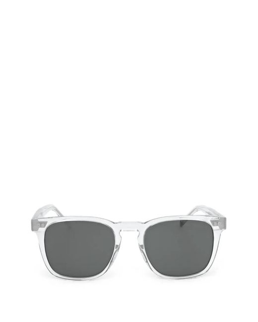 Tommy Hilfiger Gray Square-Frame Sunglasses for men