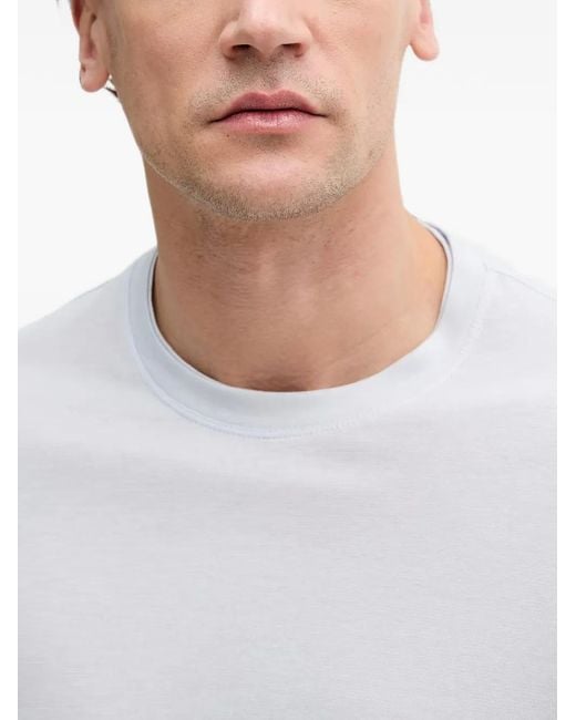 Paul & Shark White X-Soft Crew-Neck Short-Sleeve T-Shirt for men