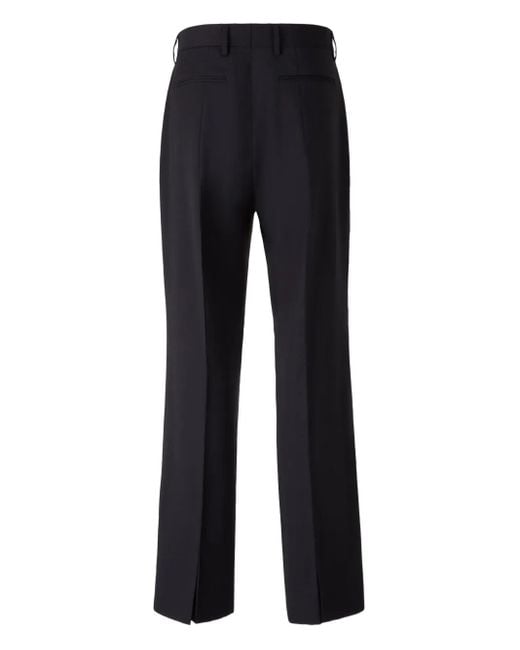 Carrera Blue Pleated Flared Trousers for men