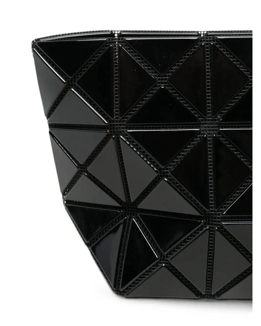 Borsa Mini Con Inserti Geometrici di Issey Miyake in Black